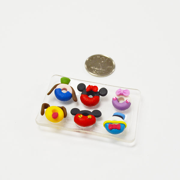 Mouse Character Donuts Set Workshop