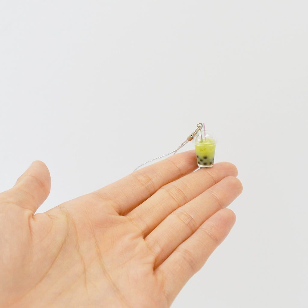Matcha Keychain Matcha Boba Bubble Tea Keychain – Petite Workshop