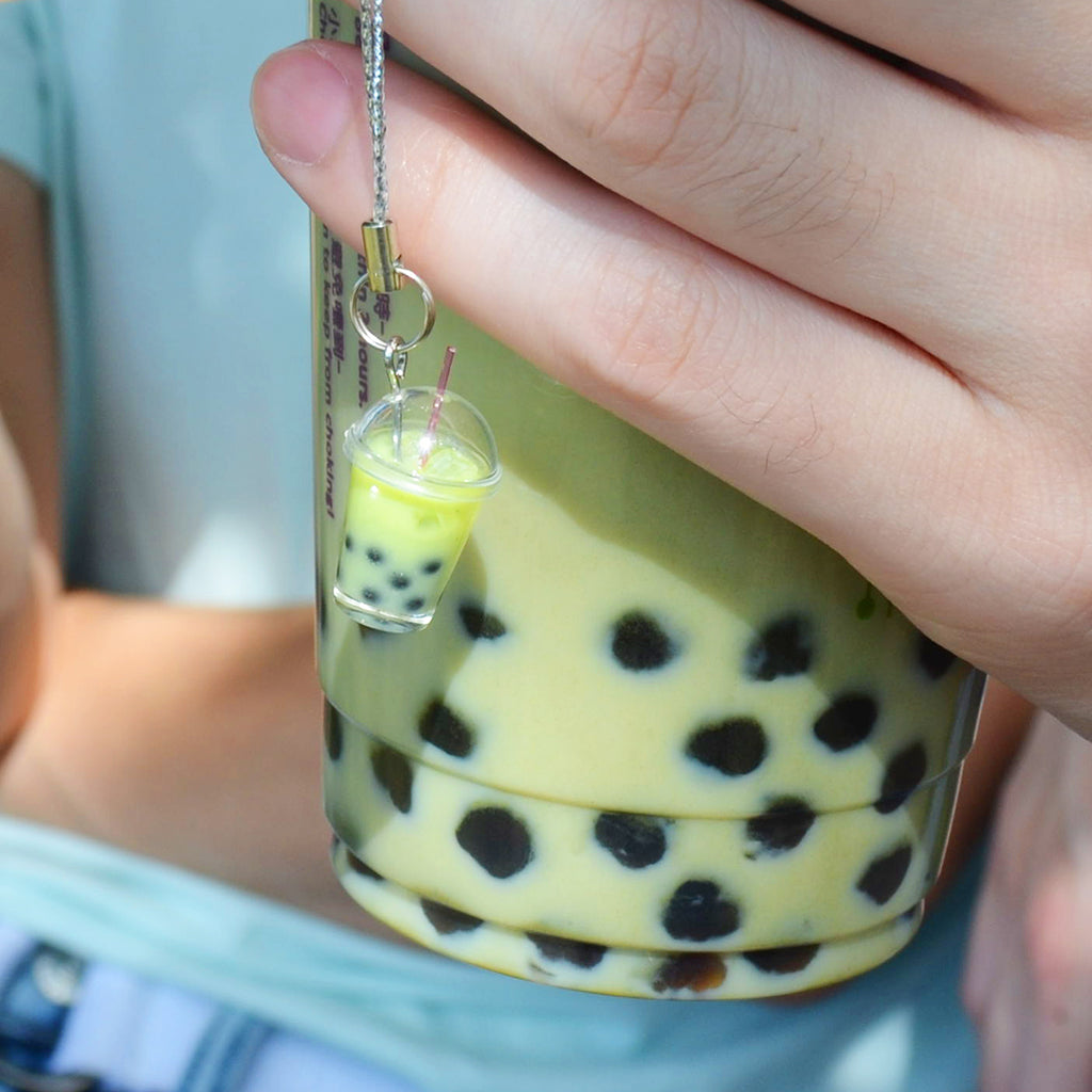 Matcha Keychain Matcha Boba Bubble Tea Keychain – Petite Workshop
