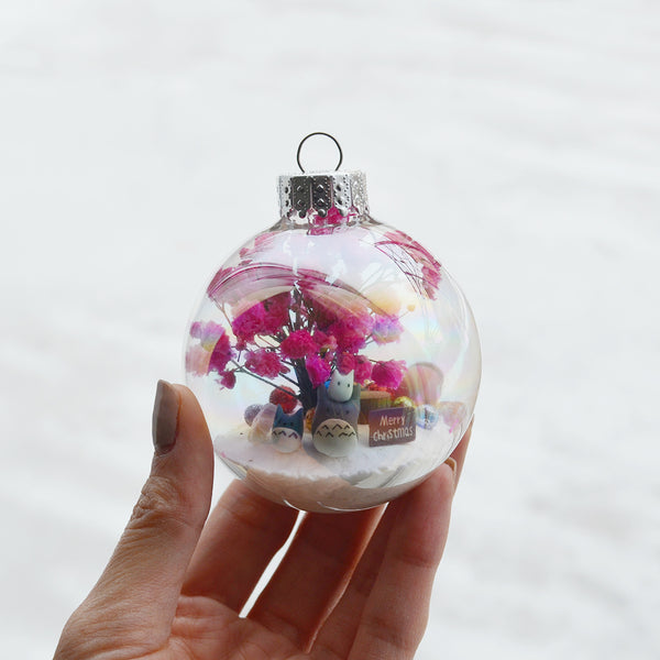 Large Totoro Glass Ornament #4